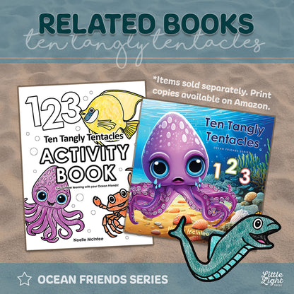 Ten Tangly Tentacles Activity Paperback