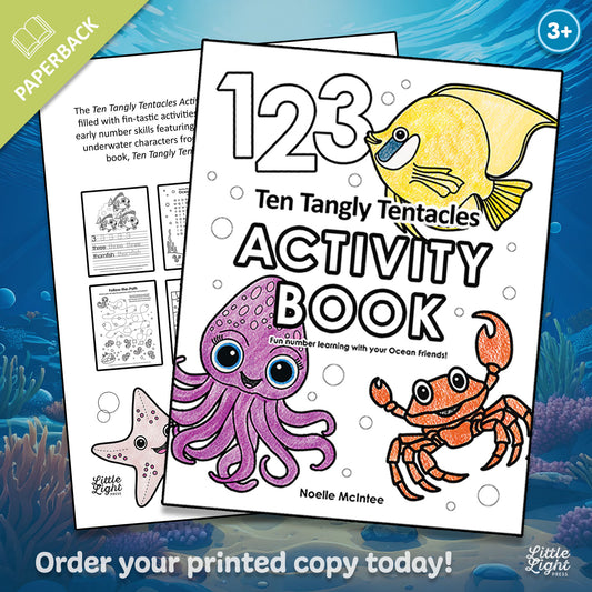 Ten Tangly Tentacles Activity Paperback