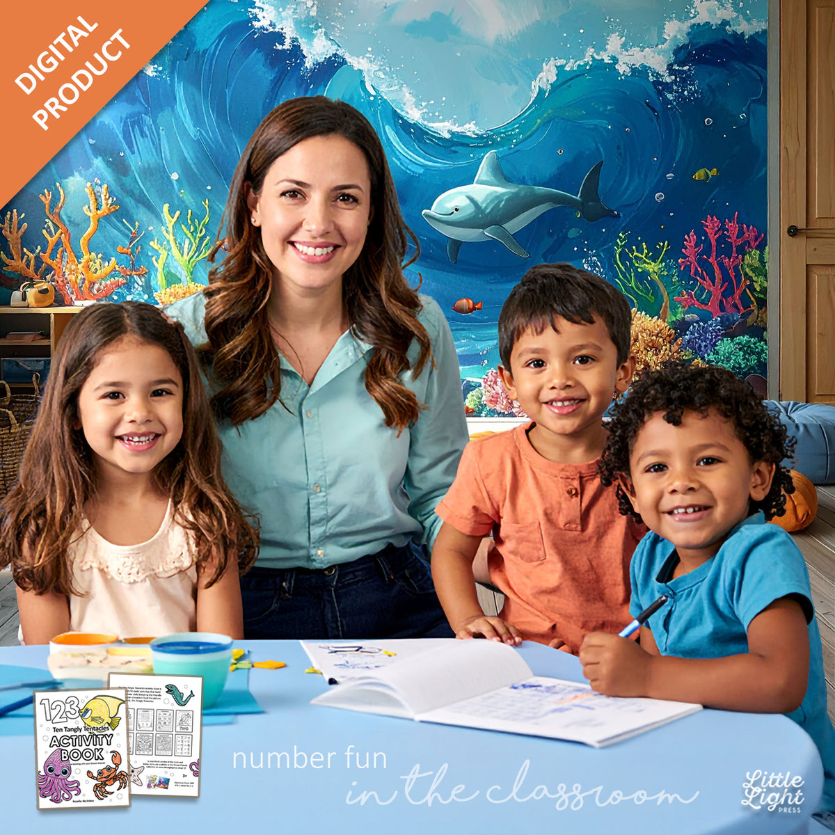 Ten Tangly Tentacles Activity eBook (PDF)